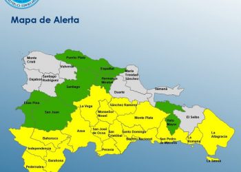 COE aumenta a 17 las provincias en alerta amarilla y mantiene 7 en verde