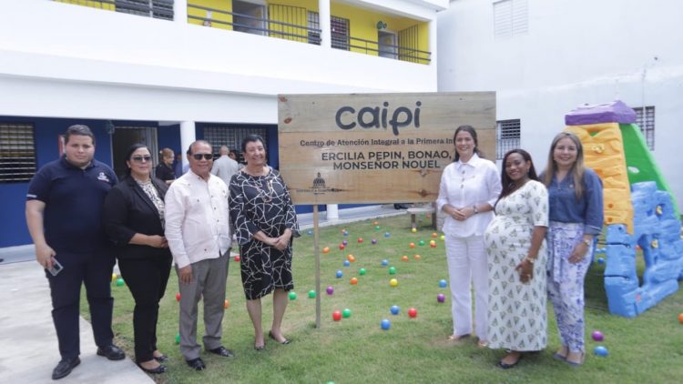 INAIPI inaugura el CAIPI Comunitario Ercilia Pepín en Bonao