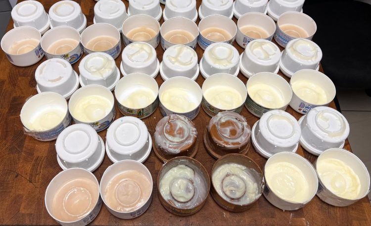 Incautan cocaína dentro de envases de tratamiento para el pelo que pretendían enviar a Australia