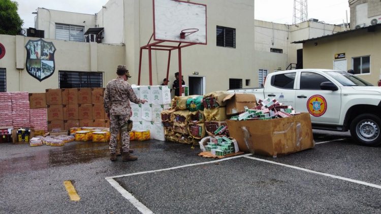 Cesfront entrega 1,500,000 unidades de cigarrillos que serían introducidas al país de manera irregular