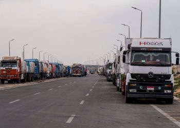 Más de 80 camiones cargados con ayuda humanitaria esperan autorización para ingresar a Gaza