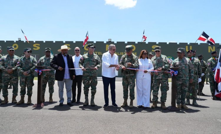 Abinader inaugura nuevas instalaciones del Décimo Batallón de Infantería en Dajabón