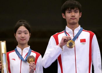 China gana las primeras medallas de oro de los Juegos Olímpicos de París 2024