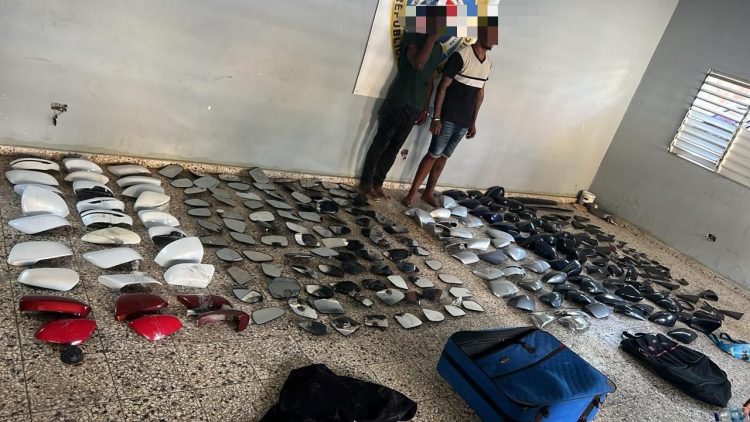 Dicrim recupera más de 100 espejos retrovisores de vehículos robados en SDN