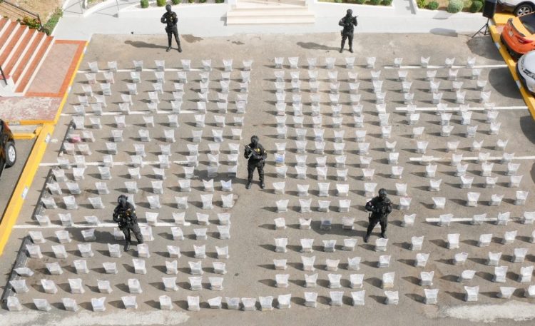 Autoridades tienen evidencias de trazabilidad del cargamento de cocaína decomisado en Caucedo