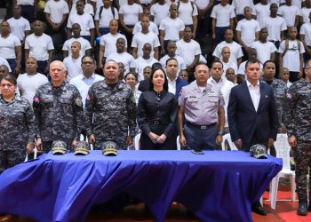 Ministerio Interior y Policía recibe 775 nuevos cadetes para fortalecer reforma policial