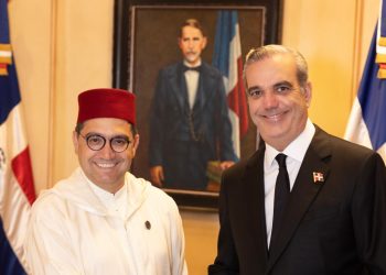 Presidente Abinader se reúne con el ministro de Exteriores del Reino de Marruecos
