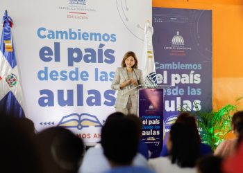 Vicepresidenta Raquel Peña inaugura obras en Santo Domingo y el Distrito Nacional