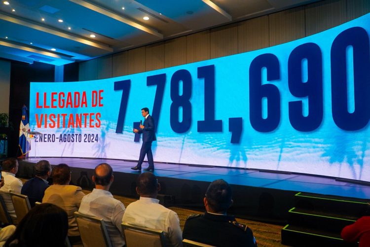 RD rompe su propio récord con 7,781,690 visitantes en los primeros ocho meses del año