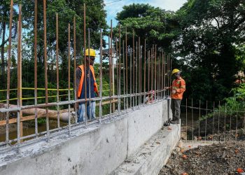 Obras Públicas promete entregar en 60 días el puente sobre arroyo Lebrón