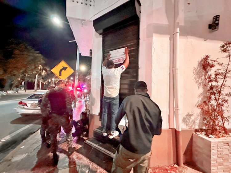 Interior y Policía cierra ocho centros nocturnos por incumplimiento de normas