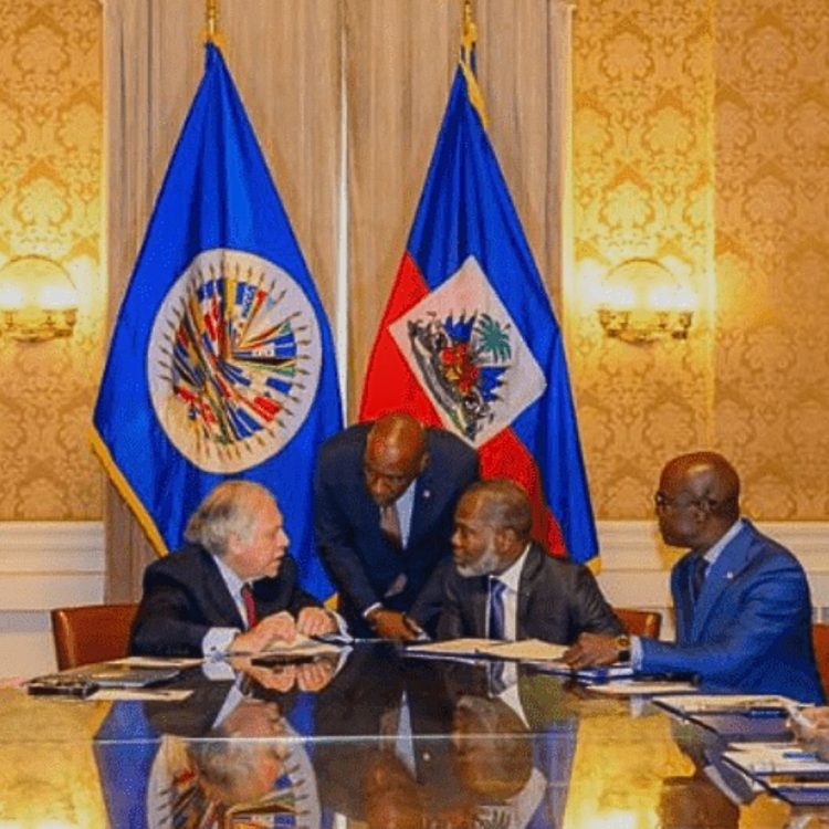 OEA recibe delegación de Haití para discutir sobre procesos electorales y seguridad