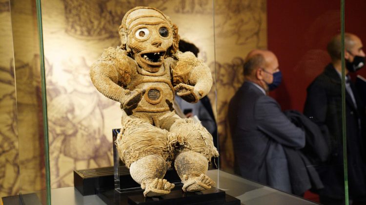 El único cemí taíno de algodón en el mundo será exhibido en República Dominicana