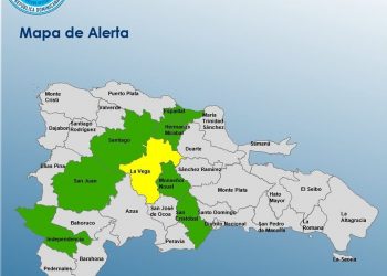 COE mantiene ocho provincias en alerta por efectos de vaguada