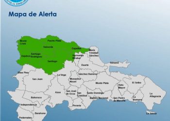COE coloca siete provincias en alerta verde por efectos de vaguada