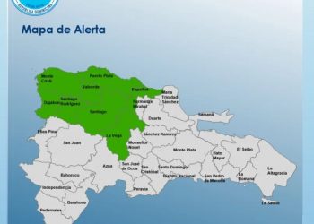 COE aumenta a ocho las provincias en alerta verde por incidencia de vaguada