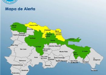 COE aumenta a tres las provincias en alerta amarilla y mantiene ocho en verde