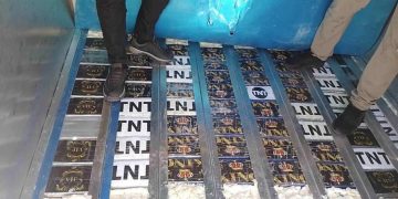 Autoridades frustran envío de 62 paquete de cocaína a Bruselas