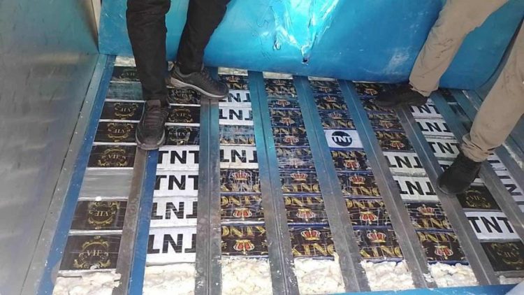 Autoridades frustran envío de 62 paquete de cocaína a Bruselas