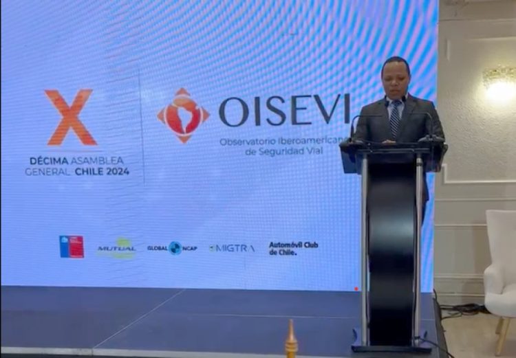 RD asume vicepresidencia del Observatorio Iberoamericano de Seguridad Vial