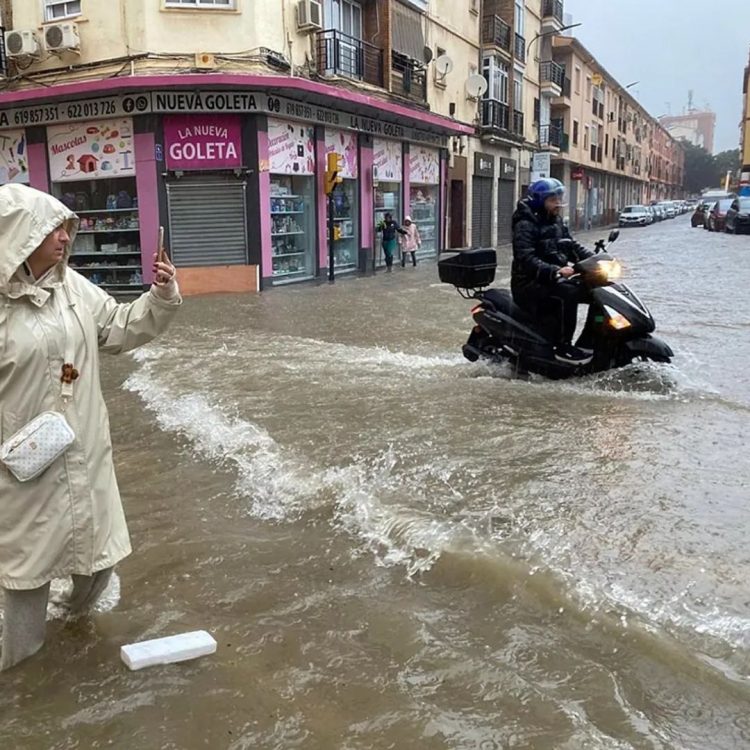 Miles de personas evacuadas y fuertes inundaciones por nueva DANA en España