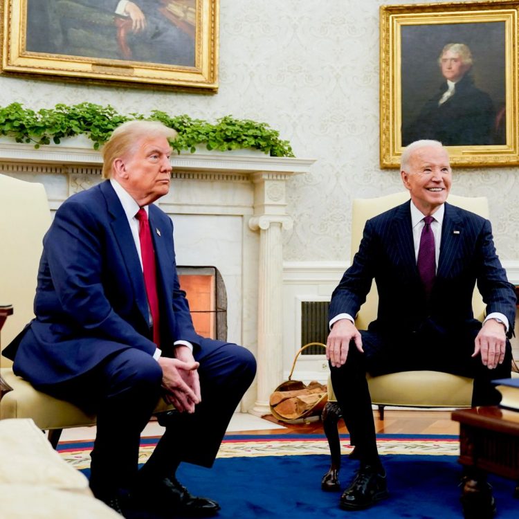 Trump y Biden se reúnen en la Casa Blanca para iniciar la transición de poder