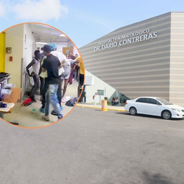 Pareja de haitianos agrede a personal de salud del Hospital Darío Contreras