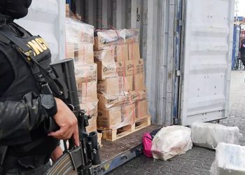 DNCD incauta 497 paquetes de presunta cocaína en Puerto Caucedo