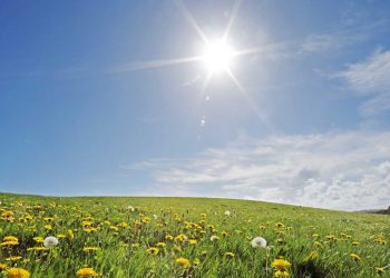 Sistema de alta presión mantiene condiciones de buen tiempo en el país