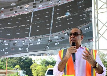 Obras Públicas informa que avanzan los trabajos en la autopista Duarte