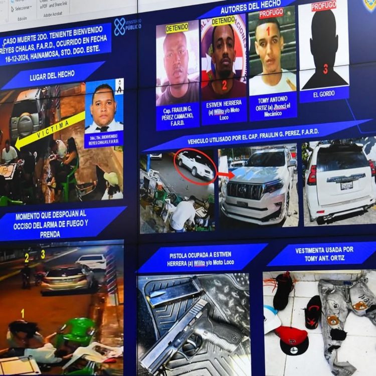 Envían a prisión preventiva a capitán y civil acusados de matar segundo teniente de la FARD