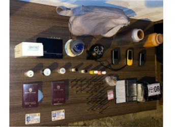 Incautan municiones y sustancias en Villa Duarte