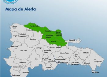 COE coloca cinco provincias en alerta verde por incidencia de vaguada