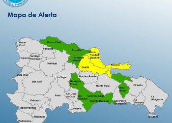 COE aumenta a ocho las provincias en alerta verde y mantiene tres en amarilla