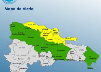 COE mantiene 18 provincias en alerta por incidencia de sistema frontal