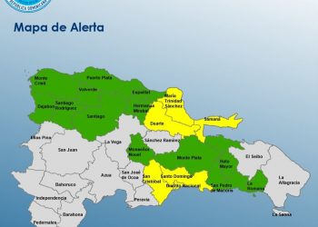 COE mantiene alerta amarilla en 6 provincias y alerta verde en 13 por condiciones inestables