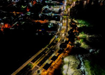 Residentes de San Pedro de Macorís disfrutan del nuevo malecón renovado