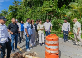 Raquel Peña ordena asistencia para damnificados por lluvias en Samaná
