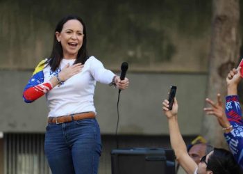 Maria Corina Machado se dirige a los Venezolanos con un discurso