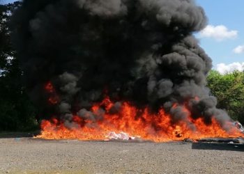 INACIF incinera más de 330 kilos de drogas incautadas