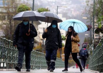 Sistema frontal genera lluvias débiles en el noreste