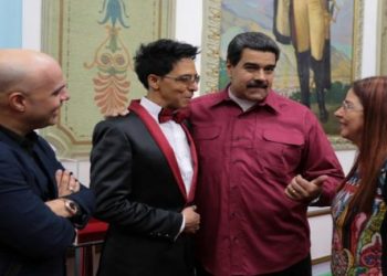 Bonny Cepeda presente en juramentación de Maduro