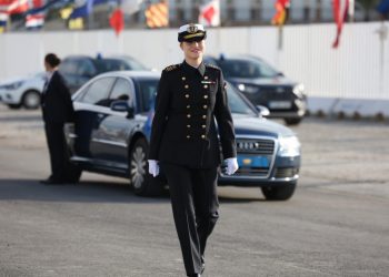 La Princesa Leonor parte hacia RD en el "Juan Sebastián Elcano"