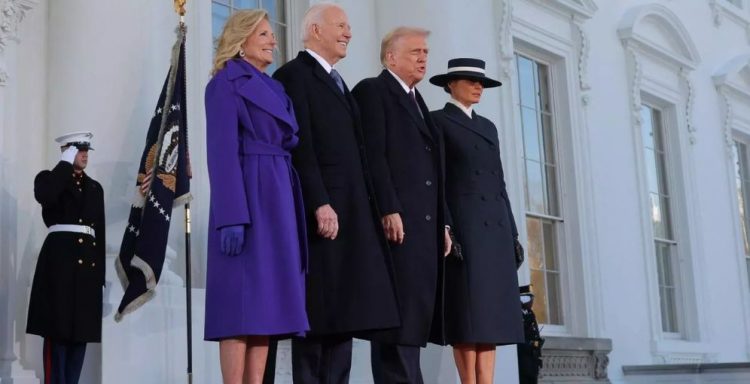 El recibimiento de Joe Biden a Donald Trump en la Casa Blanca: “Bienvenido a casa”