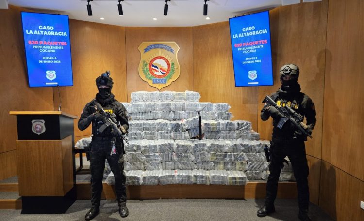 DNCD incauta 620 paquetes de presunta cocaína en La Altagracia
