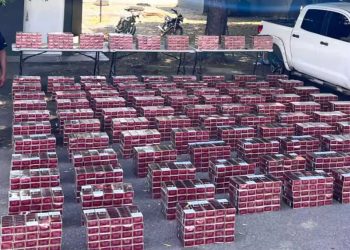 Incautan contrabando de más de 500 mil cigarrillos en Santiago Rodríguez