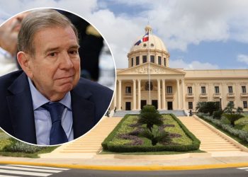 Gran dispositivo de seguridad en el Palacio Nacional ante llegada de Edmundo González