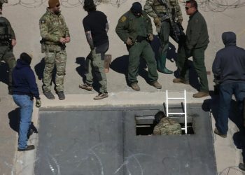 México y EE.UU. descubren túnel en el río Bravo utilizado para tráfico de migrantes y droga