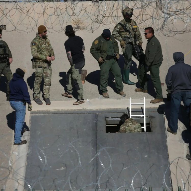 México y EE.UU. descubren túnel en el río Bravo utilizado para tráfico de migrantes y droga