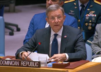 Canciller dominicano propone ante la ONU fortalecer la misión de seguridad en Haití